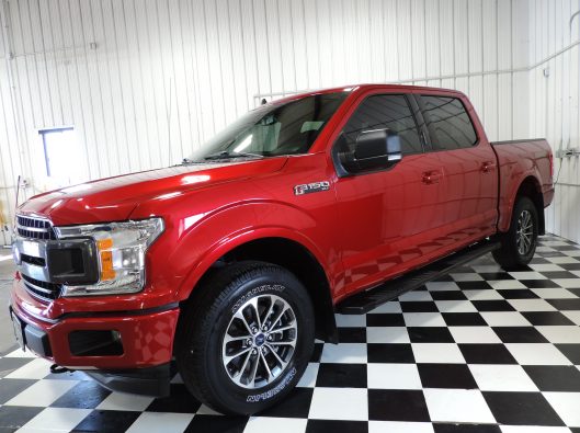 2020 Ford F150 Crew Red 003