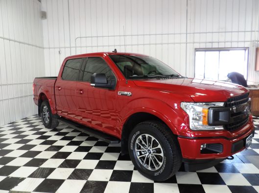 2020 Ford F150 Crew Red 008