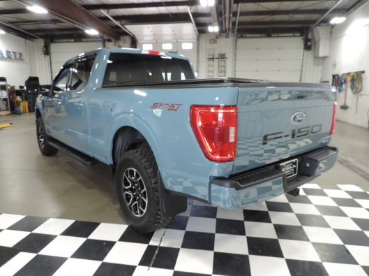 2023 Ford F150 Blue 021