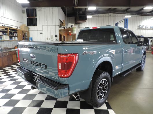 2023 Ford F150 Blue 022