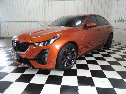 2022 Cadillac CT5 Blaze Orange 002