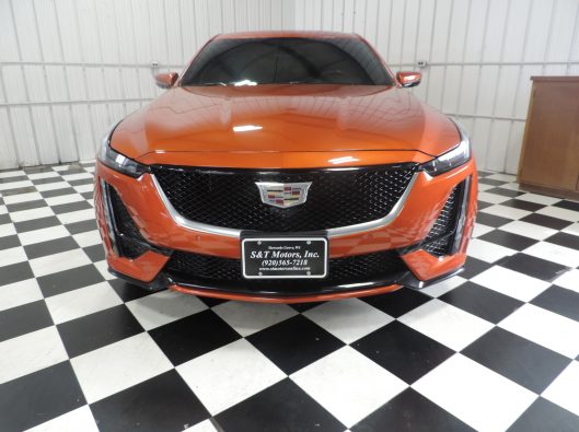 2022 Cadillac CT5 Blaze Orange 004