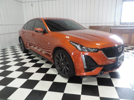 2022 Cadillac CT5 Blaze Orange 009