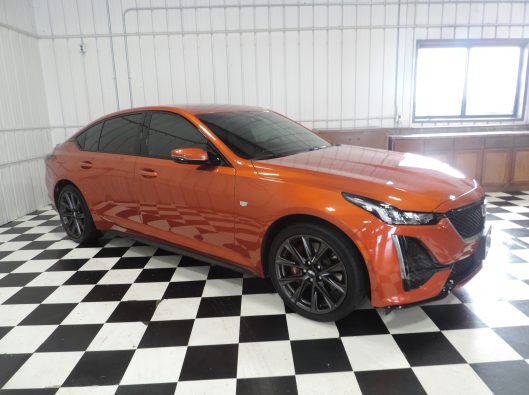 2022 Cadillac CT5 Blaze Orange 010