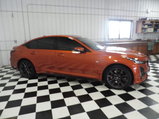 2022 Cadillac CT5 Blaze Orange 011