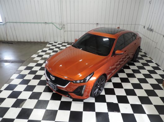 2022 Cadillac CT5 Blaze Orange 017