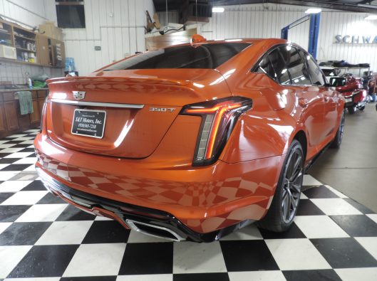 2022 Cadillac CT5 Blaze Orange 019