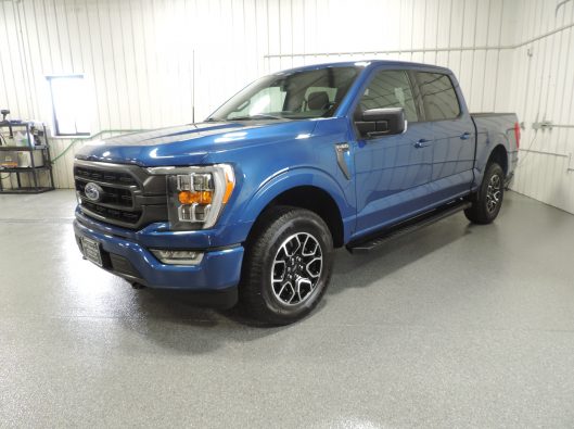 2022 Blue Ford F150 002