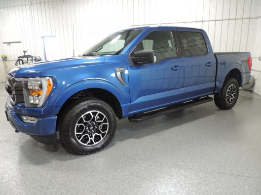 2022 Blue Ford F150 003