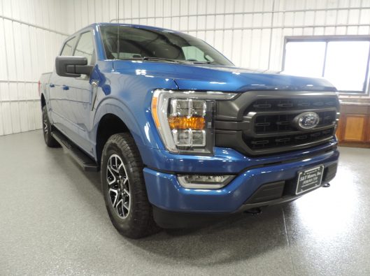 2022 Blue Ford F150 007