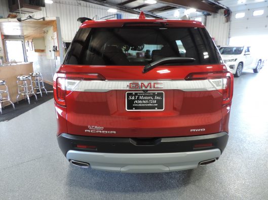 2023 GMC Acadia Red 013