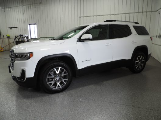2023 GMC Acadia SLE White 003